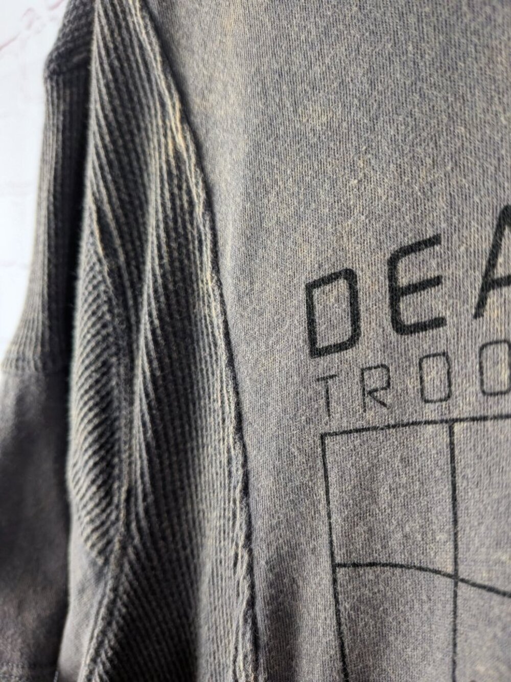 Star Wars Death Trooper Waffle Knit Graphic Tee XXL - Picture 4 of 7